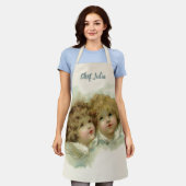 Oude Religie, Victoriaanse engelen in de wolken Schort (Gedragen)