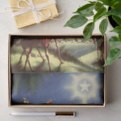 Oude religie, wijze mannen met ster van Bethlehem Tissuepapier (Geschenk)