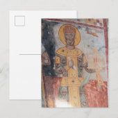 Oude religieuze kunst briefkaart (Voorkant / Achterkant)