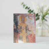 Oude religieuze kunst briefkaart (Staand voorkant)