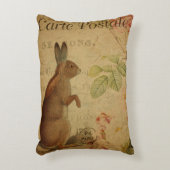 Oude reproductie konijn ansichtkaart accent kussen (Voorkant(Verticaal))