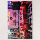 oude restaurantpuzzel legpuzzel (Verticaal)