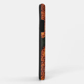 Oude Retro Basketball Patroon met naam Case-Mate iPhone Case (Achterkant/rechts)