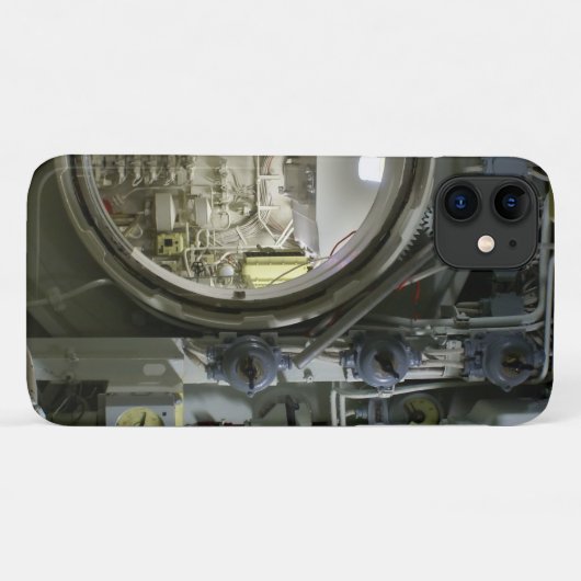 oude retro-onderzeeboot Case-Mate iPhone case (Achterkant (horizontaal))