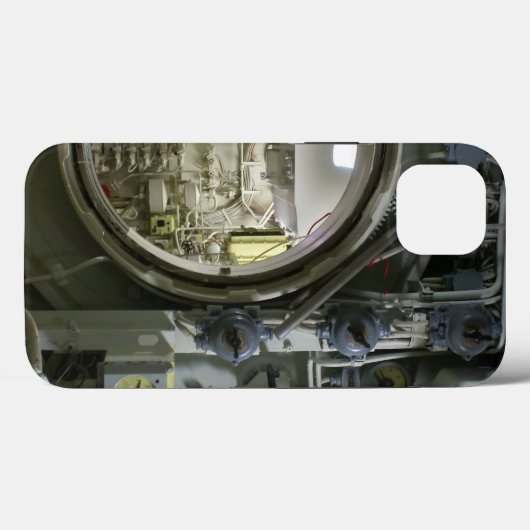 oude retro-onderzeeboot Case-Mate iPhone case (Achterkant (horizontaal))