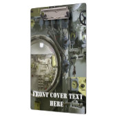 oude retro-onderzeeboot klembord (Links)