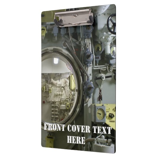 oude retro-onderzeeboot klembord (Links)