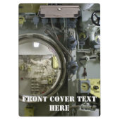 oude retro-onderzeeboot klembord (Voorkant)