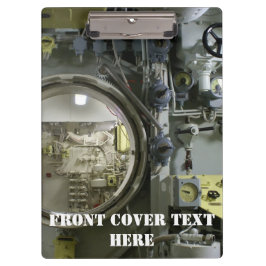 oude retro-onderzeeboot klembord