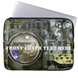 oude retro-onderzeeboot laptop sleeve