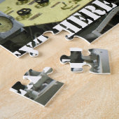 oude retro-onderzeeboot legpuzzel (Zijkant)