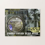 oude retro-onderzeeboot legpuzzel (Horizontaal)