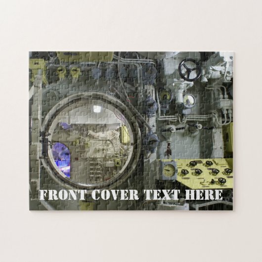 oude retro-onderzeeboot legpuzzel (Horizontaal)