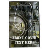 oude retro-onderzeeboot medium cadeauzakje (Voorkant)