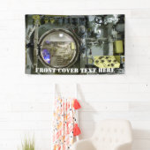 oude retro-onderzeeboot spandoek (Insitu)