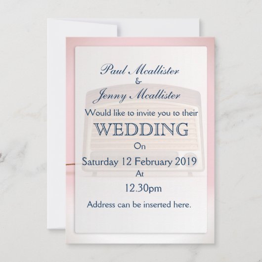 Oude  retro-radioplanyer kaart (Voorkant)