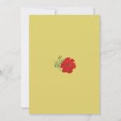 Oude retro tuinfestijn groene krijtbord kaart (Achterkant)