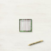 Oude Reuzenbomen Torenhoge Post-it® Notes (Op bureau)