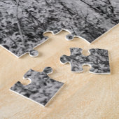 Oude Rhinoceros - zwarte en witte HD-foto Puzzle Legpuzzel (Zijkant)