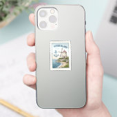 Oude Rhode Island-windmolenankerzegel Sticker (Telefoon)