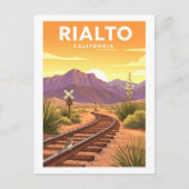 Oude Rialto Californië Briefkaart (Voorkant)