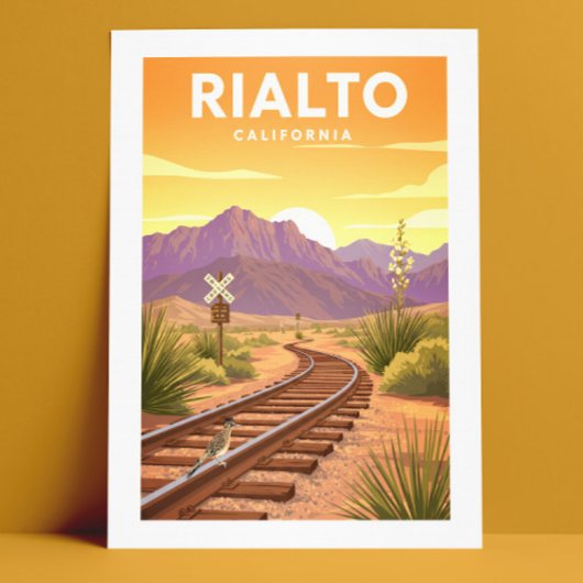 Oude Rialto Californië Briefkaart
