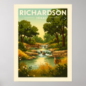 Oude Richardson Texas Poster (Voorkant)