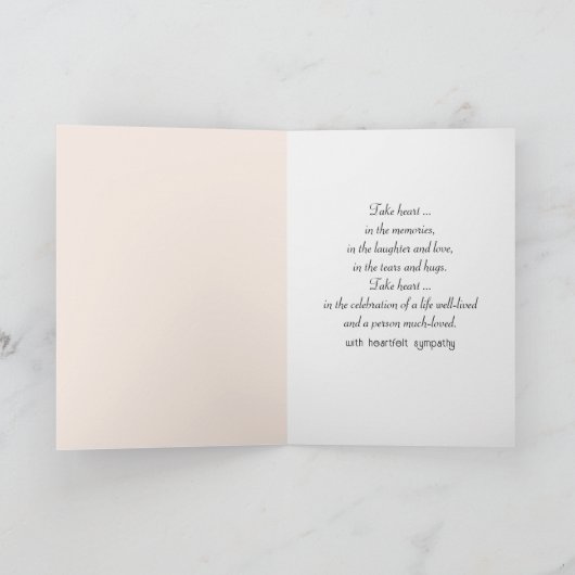 Oude Rij Boot op Herfst Lake Kaart (Binnen)