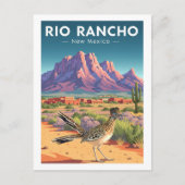 Oude Rio Rancho New Mexico Briefkaart (Voorkant)