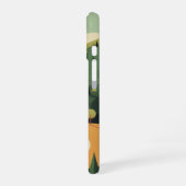 Oude rivier in een groene vallei iPhone 16 hoesje (Linkerkant)