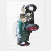 OUDE ROADSTER FLEECE DEKEN (Voorkant)