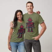 Oude robot t-shirt (Unisex)