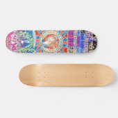 Oude Rockbands Skateboard (Horizontaal)