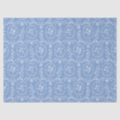 Oude Rococo Bloemen Bloempatroon Tissuepapier (Voorkant)