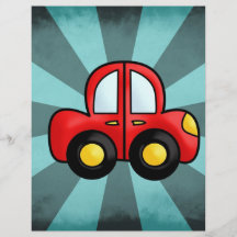 Oude rode auto