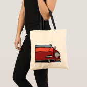 Oude Rode Auto Tote Bag (Voorkant (product))