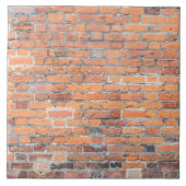 Oude rode baksteenwandtextuur tegeltje (Voorkant)