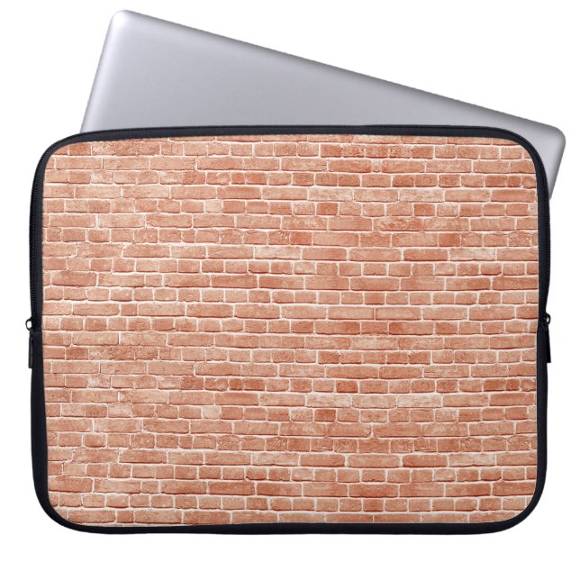 Oude rode bakstenen muurtextuur. laptop sleeve (Voorkant)