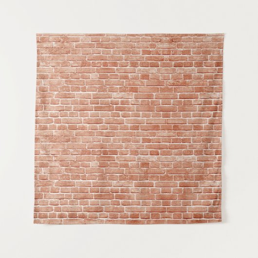 Oude rode bakstenen muurtextuur. wandkleed (Voorkant)