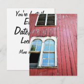 Oude Rode Barn Kaart (Voorkant / Achterkant)