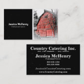 Oude Rode Barn Visitekaartje (Voorkant / Achterkant)