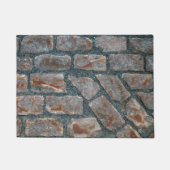 Oude Rode Brick-weg in de oude bergdeur Deurmat (Voorkant)