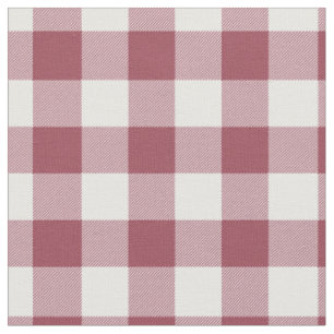 Oude rode en witte gingham in hokjespatroon stof