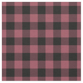 Oude rode en zwarte geruite gingham stof