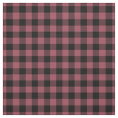 Oude rode en zwarte geruite gingham stof (Swatch)