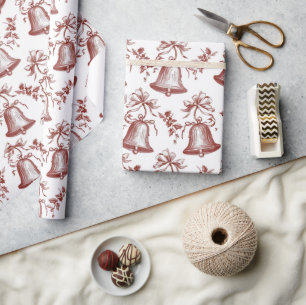 Oude Rode Kerst Cadeaupapier