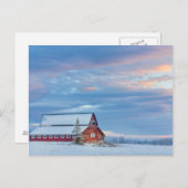 Oude rode kruid in de benedenvallei briefkaart (Voorkant / Achterkant)