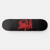 Oude rode logo persoonlijk skateboard (Horizontaal)