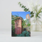 Oude rode telefooncel, Briefkaart van Londen (Staand voorkant)