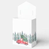 Oude Rode Truck Kerst Vakantie Feest Bedankdoosjes (Geopend)